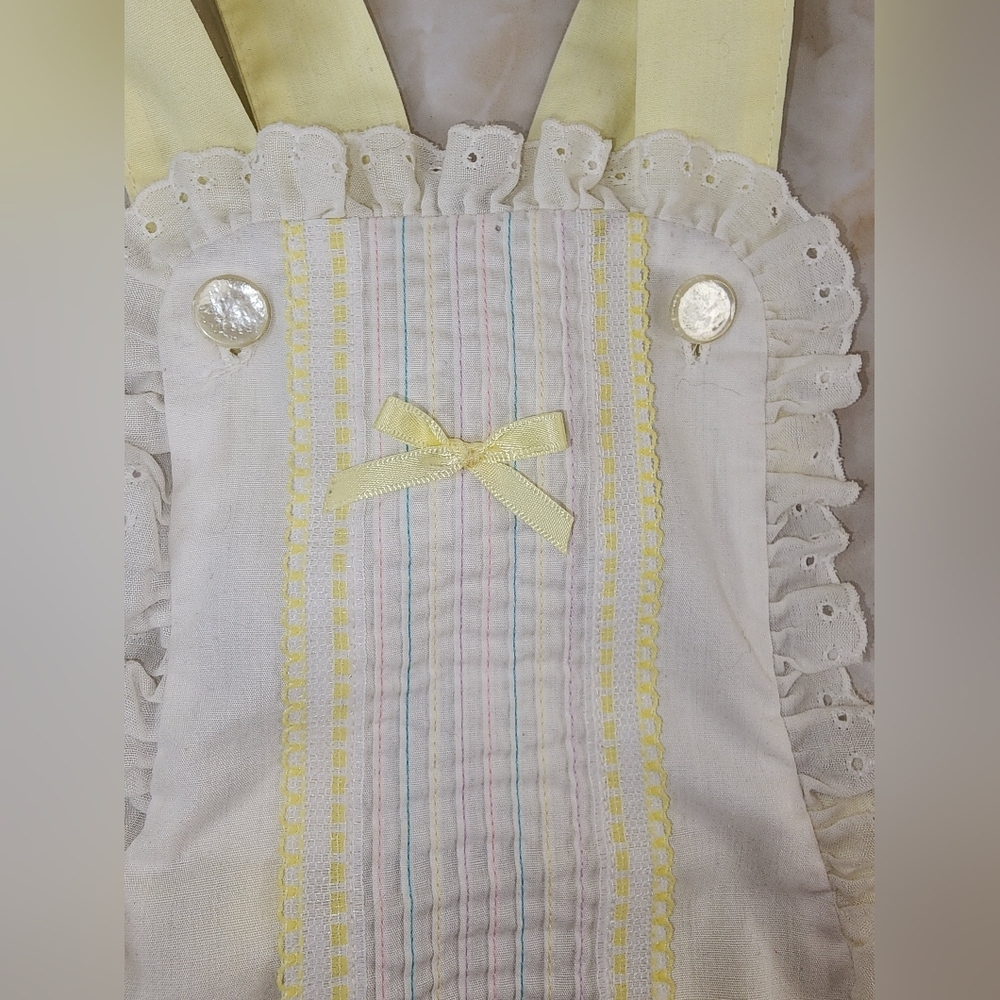 Vintage 2T Summer Ruffled Romper - Picture 2 of 4